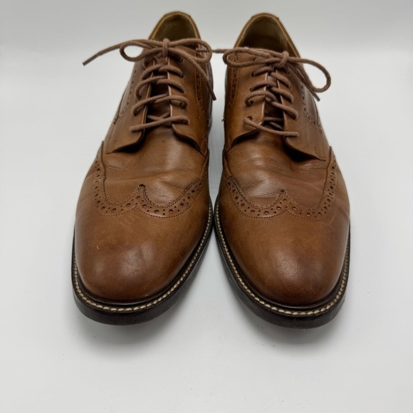 Cole Haan Warren Wingtip Oxford Dress Shoes Men’s Size 10 Brown Leather Classic main image 8